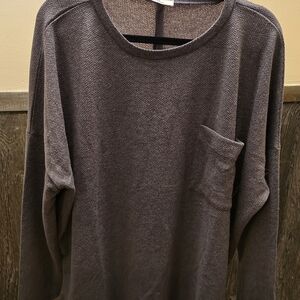 Zenana Outfitters Gray Knit Sweater